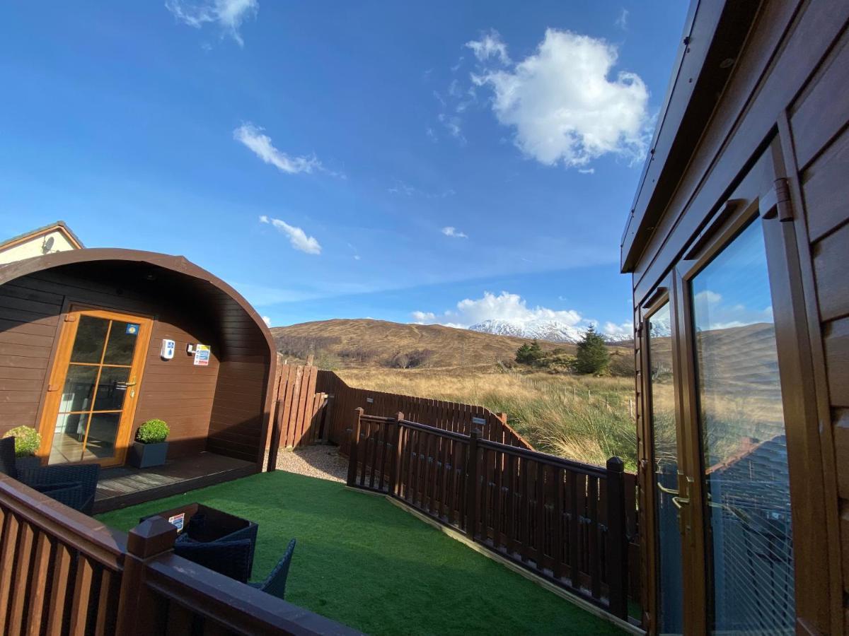 Highland Stays - Ben View Studio Pod & Jacuzzi Bath 威廉堡 外观 照片